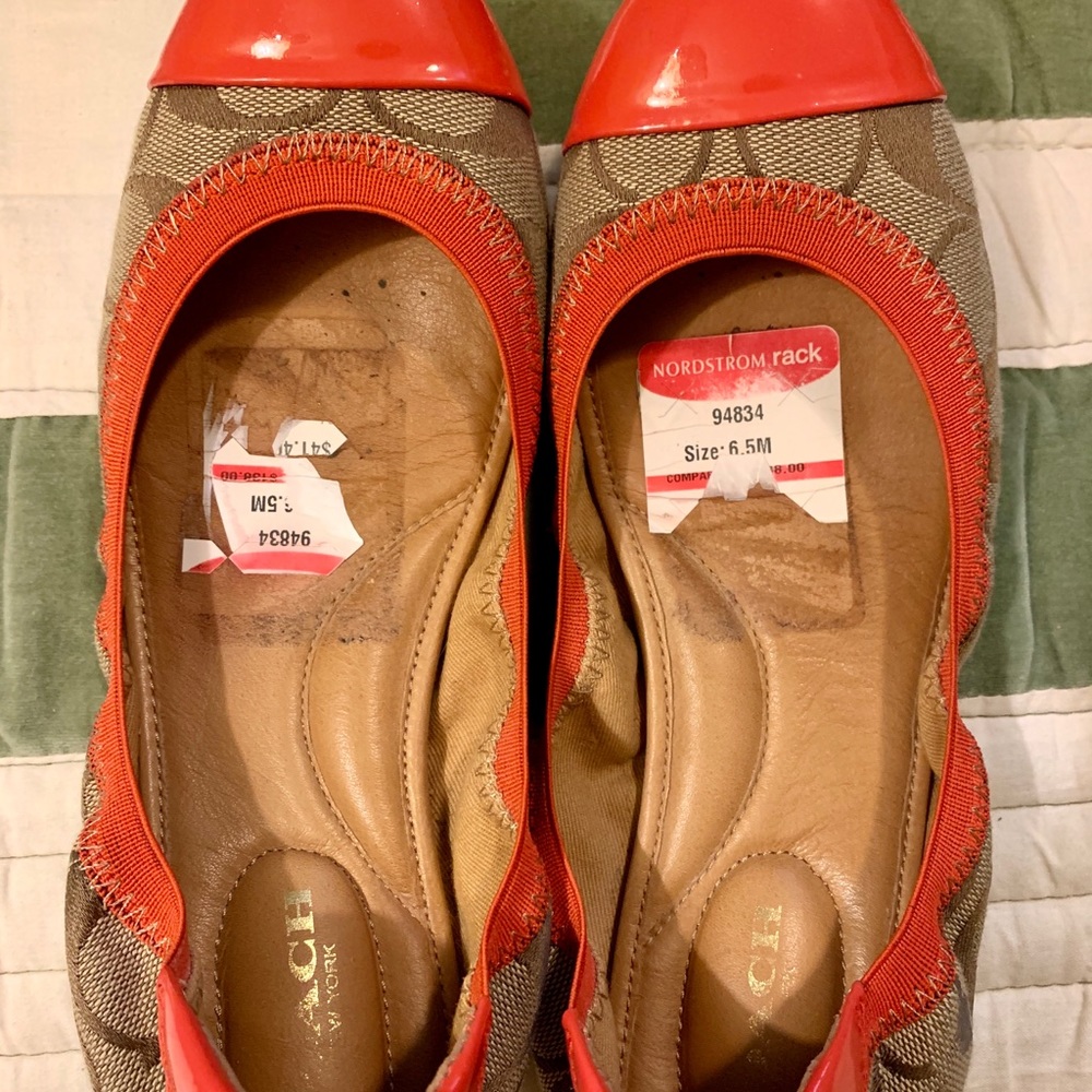 Coach flats